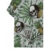 Men's Hawaiian Pineapple Skull Casual Short Sleeve T-Shirt