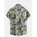 Alphabet Hibiscus Resort Short Sleeve Shirt